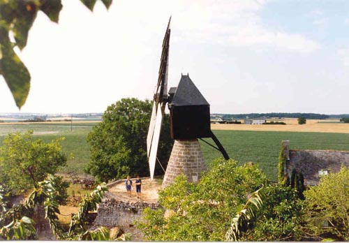Moulin vu des airs